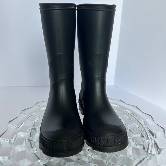 Kamik Kids Black Rain Boots Size‎ 11 Waterproof Durable All Weather - Picture 2 of 6